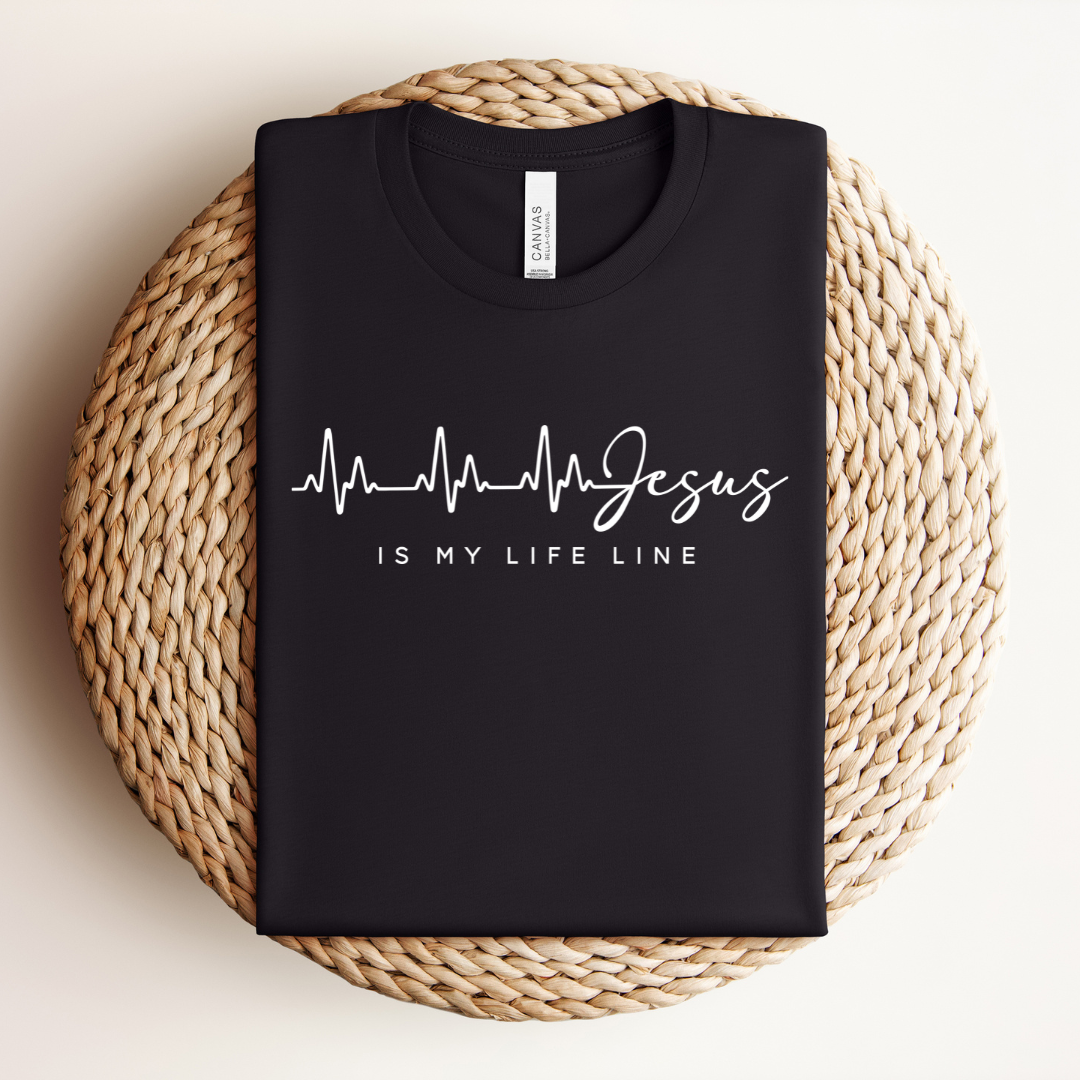 Jesus Is My Life Line Tee